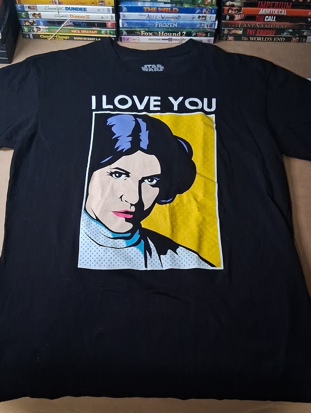 Star Wars I Love You Graphic Tee - Black